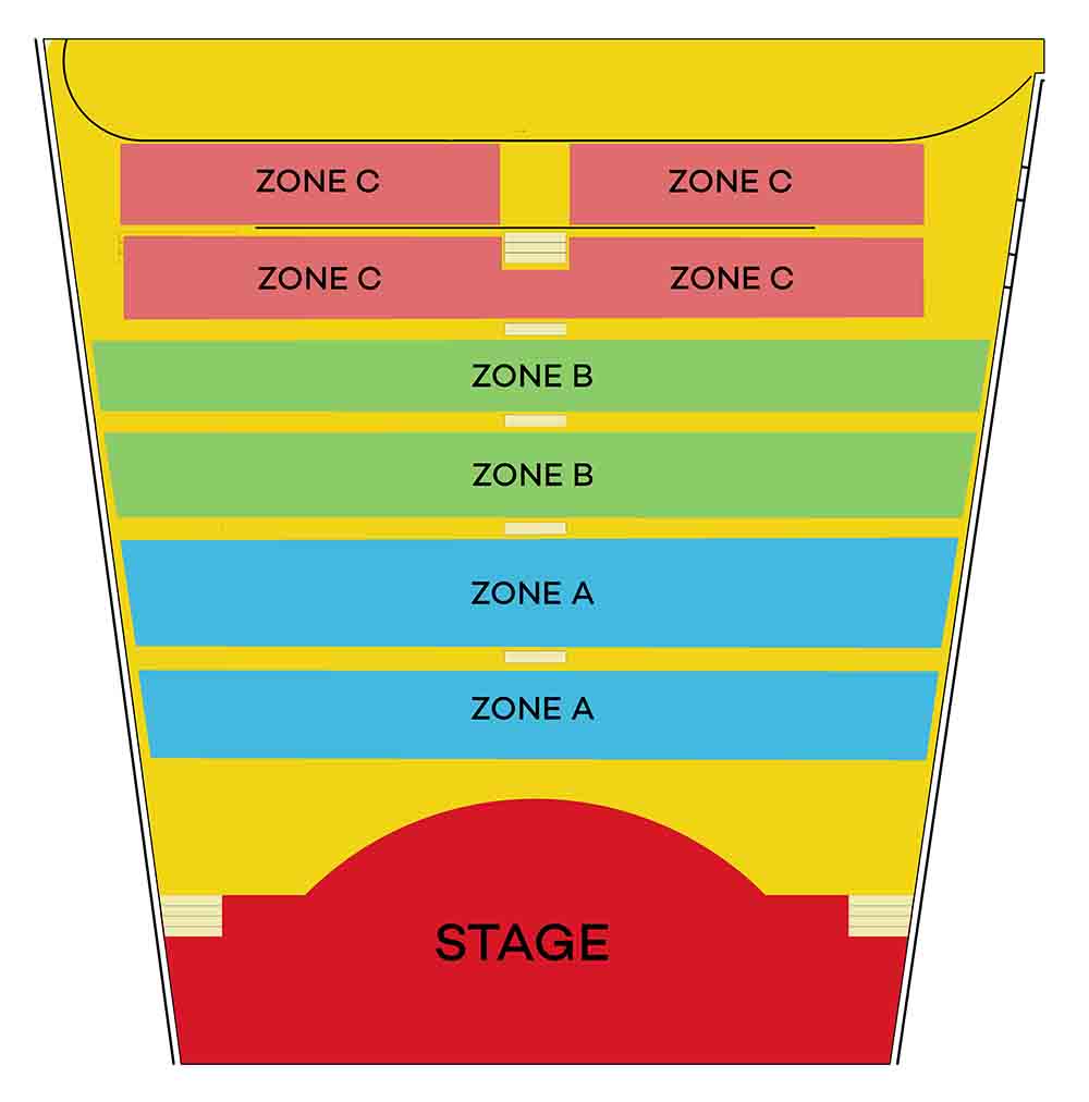 Seating Plan - Beirut Harmony